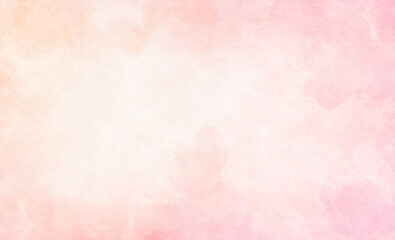 Pink watercolor pastel painted background, Abstract pink texture for design