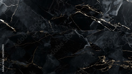 Elegant marble texture in black Colors. Luxury panoramic Background. 
