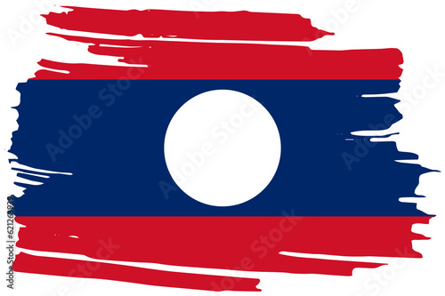 national flag of laos