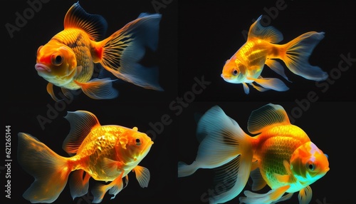 colorfull Fish ai generative