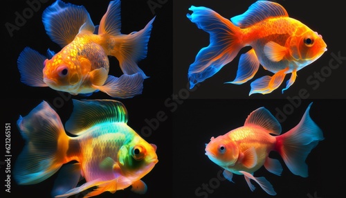 colorfull Fish ai generative