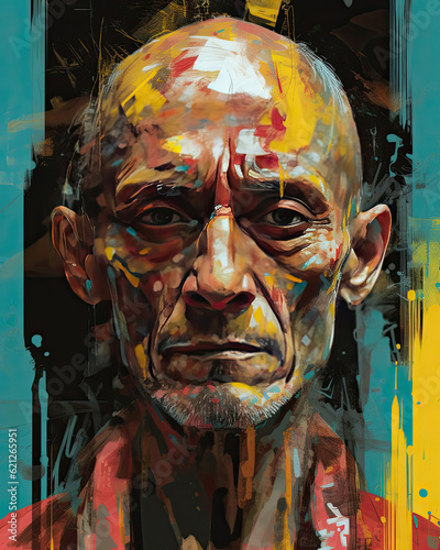Generative AI illustration ...