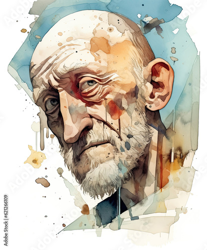 Generative AI illustration ...