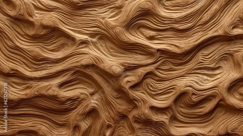 Abstract background texture - waves of wooden surface