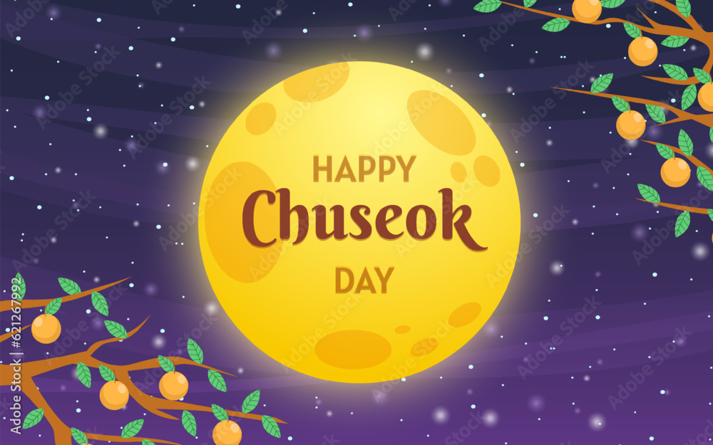 Happy Chuseok Day Background