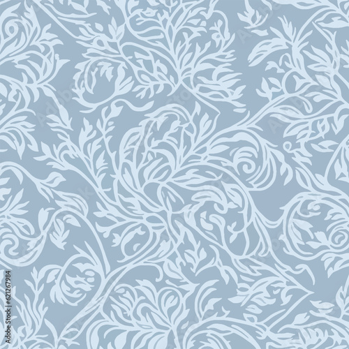 Vibrant Floral Pattern for Wallpaper, Wrapping Paper, and Fabric