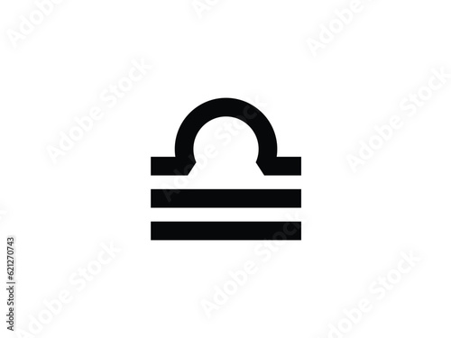 stylish omega ohm symbol logo design