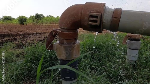 A Pipe that Supplies Water to Agricultural Land.