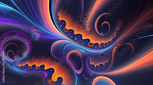 fractal arrangement background