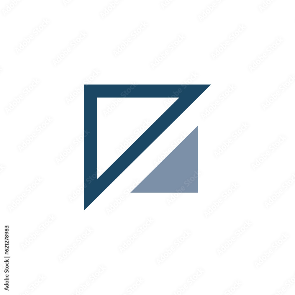 Abstract triangle logo design concept Abstract triangle logo design concept