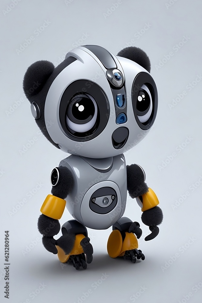 Cute mini lemur robot Cute mini lemur robot