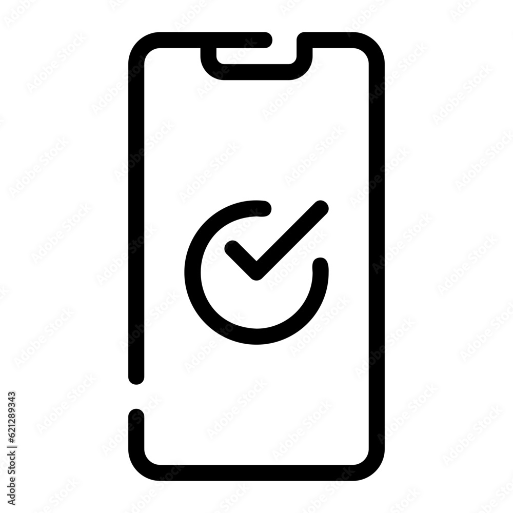online voting line icon online voting line icon