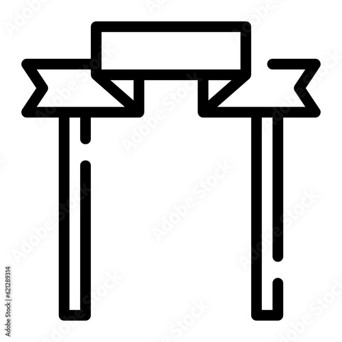banner line icon