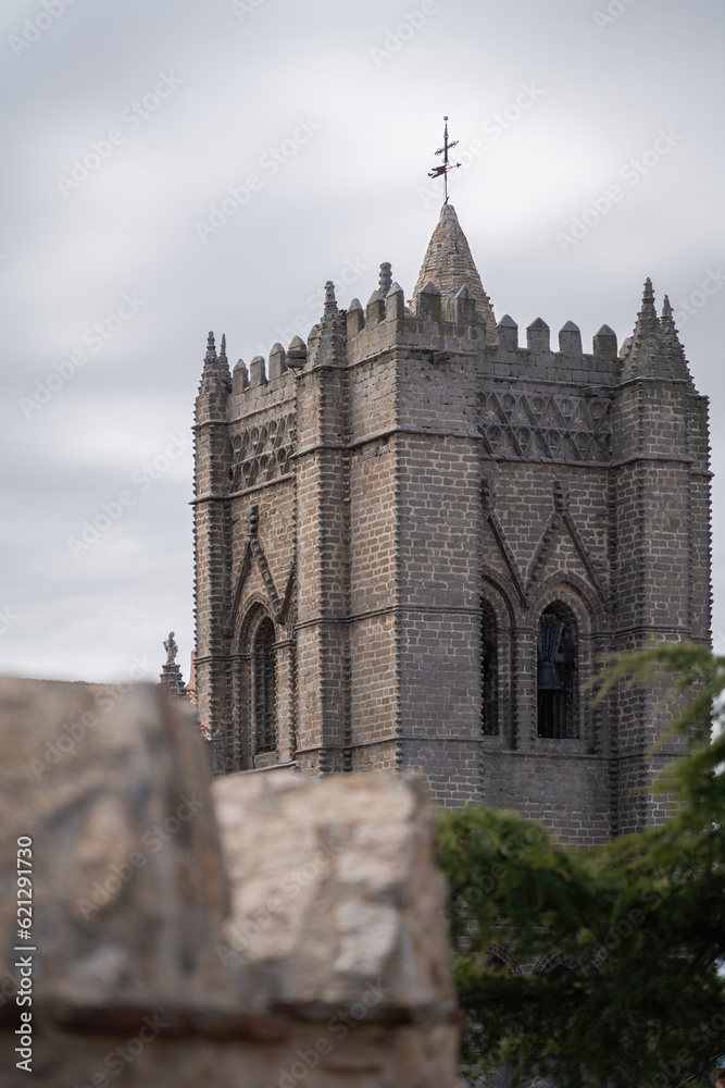 Avila Cathedral Tower - Avila, Spain