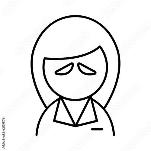 Tired icon