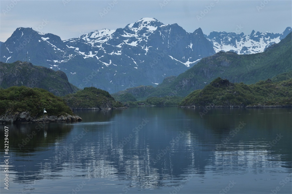 paysage des Lofoten, Norvège