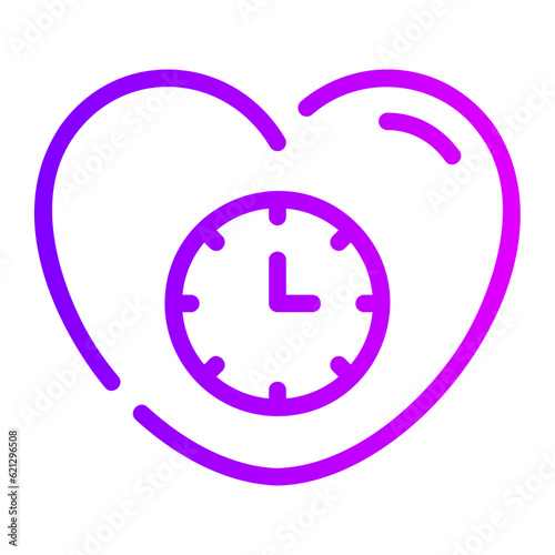 lifetime gradient icon