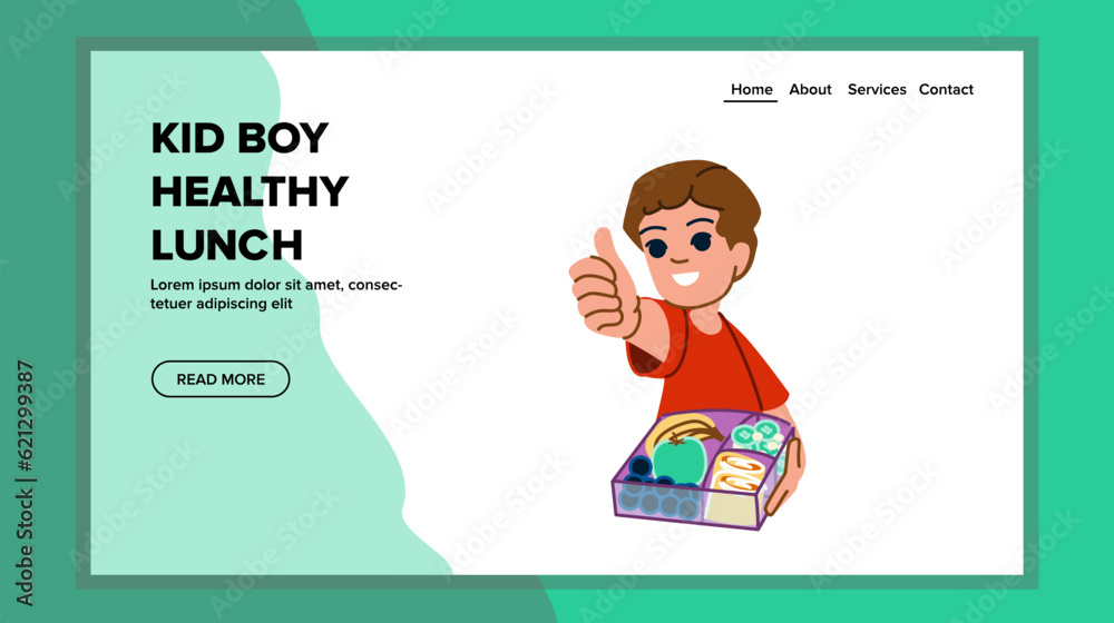 meal kid boy healthy lunch vector. breakfast education, childhood smiling, box apple meal kid boy healthy lunch web flat cartoon illustration meal kid boy healthy lunch vector. breakfast education, childhood smiling, box apple meal kid boy healthy lunch web flat cartoon illustration