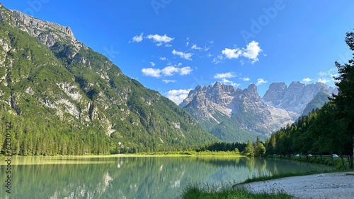 lake in the mountains