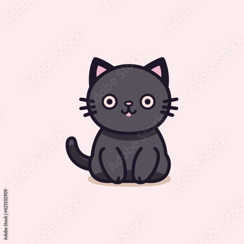 Playful Paws Cute Cat Icon