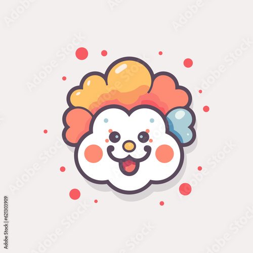 Quirky Jester Flat Icon