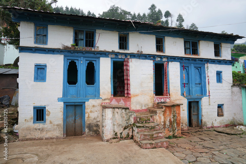 An Old Rural House Amidst the Indian Hills