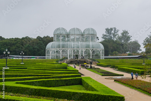 Botanical garden of Curitiba's downtown, Paraná, Brazil.