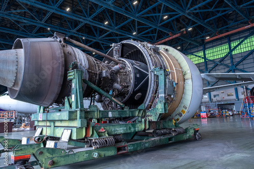Gas turbine engine is a power plant of an aircraft industry.