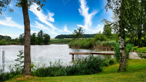 Olzreuter Badesee bei Bad Schussenried photo