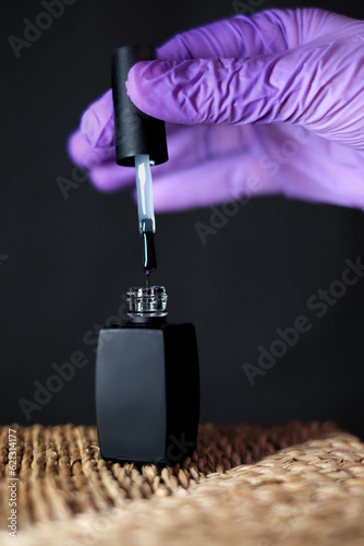 Mockup of nail polish