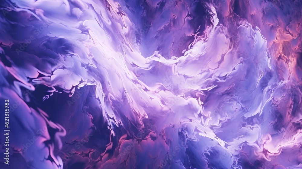 Purple background with white lightning effect on the surface. abstract liquid visuals, Generative AI Purple background with white lightning effect on the surface. abstract liquid visuals, Generative AI