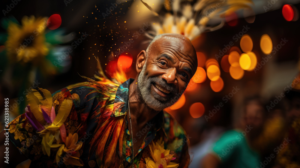 Notting Hill Carnival street performers created with generative AI technology Notting Hill Carnival street performers created with generative AI technology
