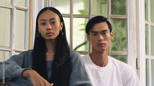 couple, asian or indonesian...