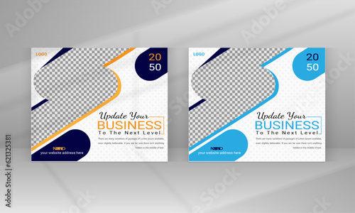 Professional Business Vector Google Ads Banner  Template Design for Multi-Purpose Uses