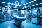 equipment and medical devices in modern operating