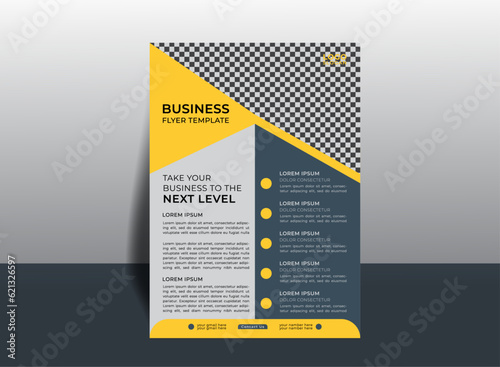 corporate creative business flyer template design set, abstract business flyer, modern business flyer, vector template design, business poster template design, vector illustration