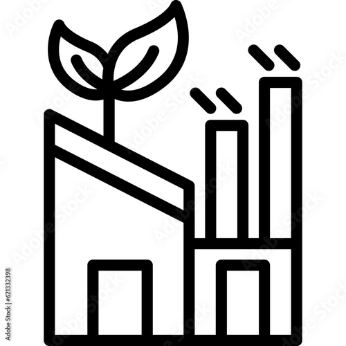 Eco Factory Icon