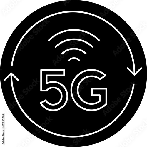 5g network vector symbol icon