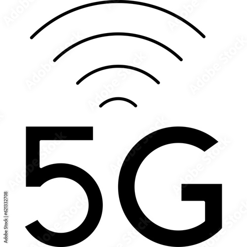 5g network vector symbol icon