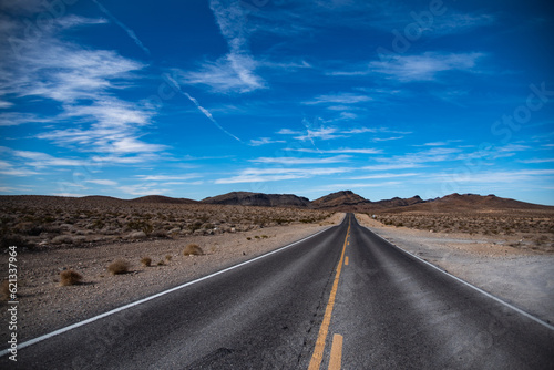 road to the desert