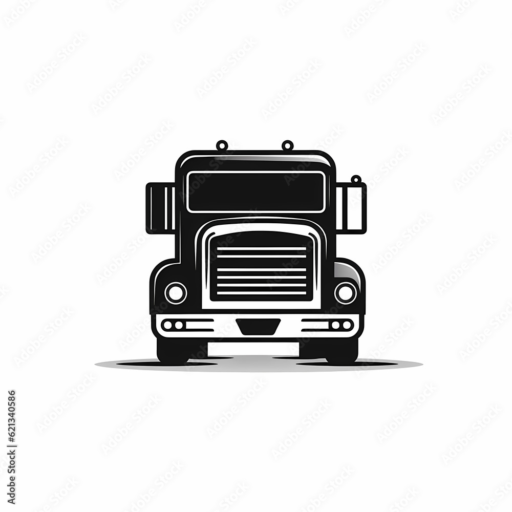 Truck Logo Illustration Design Truck Logo Illustration Design