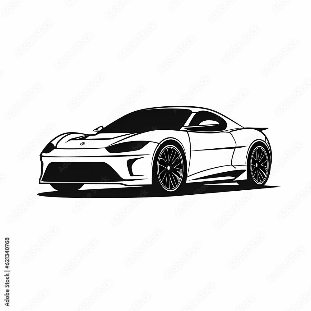 Modern Car Logo Illustration Design Modern Car Logo Illustration Design