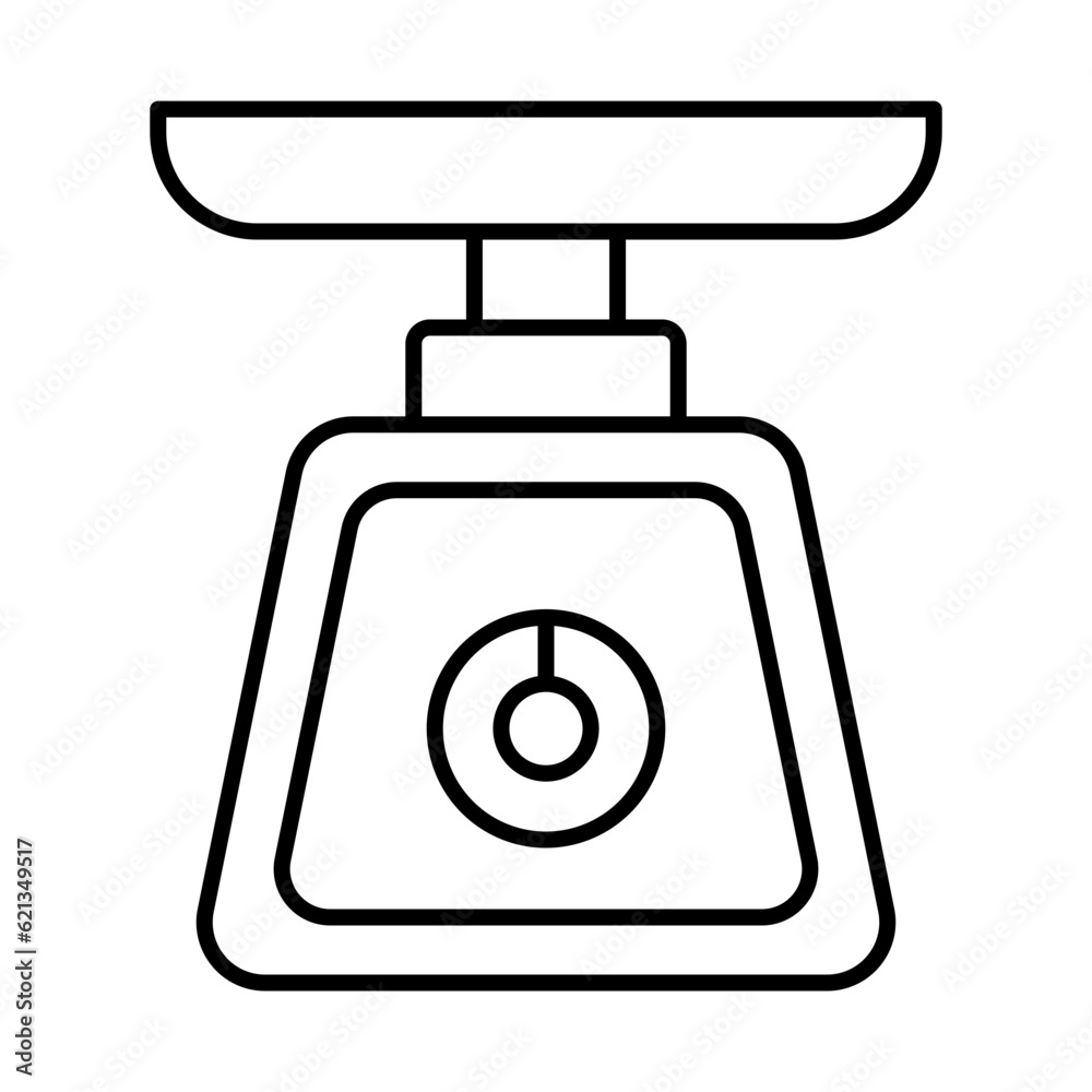 Weight Scale Icon Design Weight Scale Icon Design