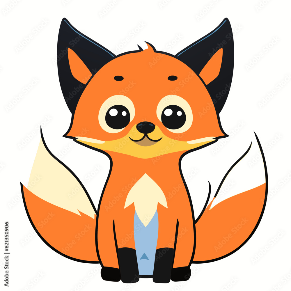 Obraz premium cute fox