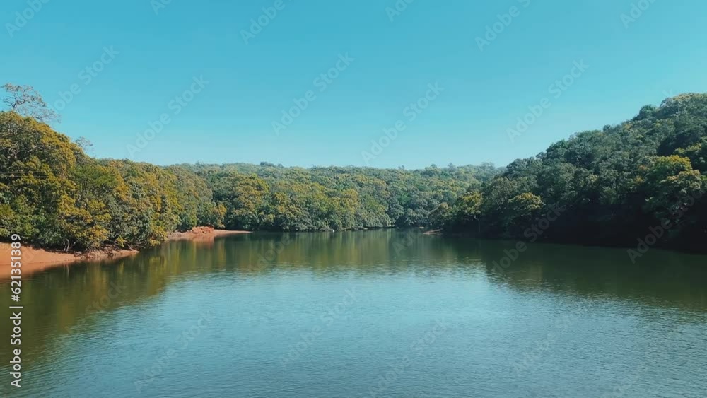 Landscape with lake