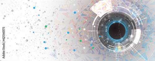 Conceptual technology illustration of artificial intelligence