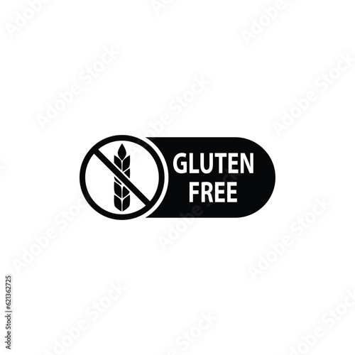 gluten free icon vector sign
