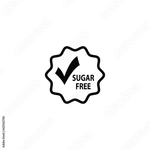  sugar free vector icon No Sugar icon. 