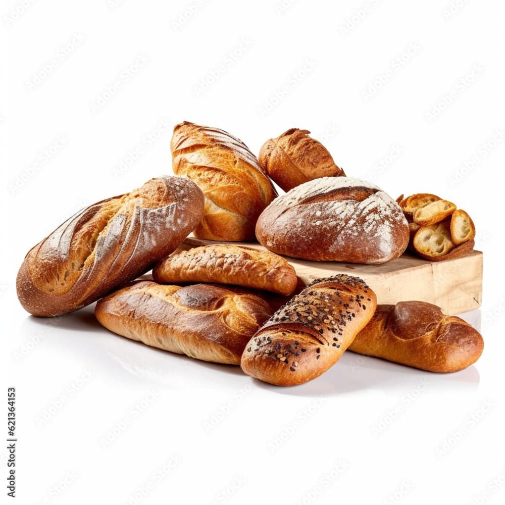 assortment of baked bread assortment of baked bread