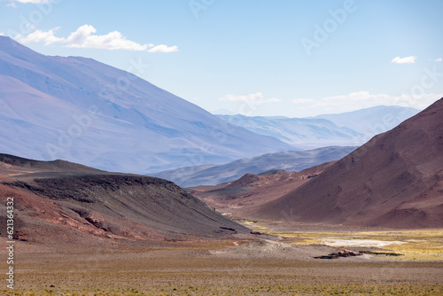 Crossing the Andes from Antofagasta de la Sierra to Antofalla - stunning landscape in the Argentinian highlands called Puna in South America